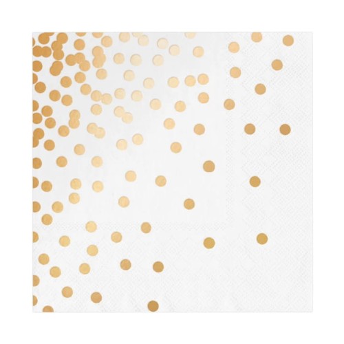 Serwetki zlote kropki.jpg