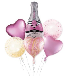 Zestaw Balony Celebrate na Wieczór Panieński 6szt