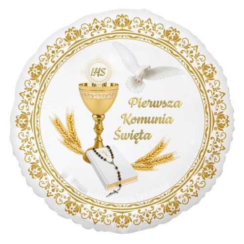 Balon Pierwsza Komunia 45cm.jpg