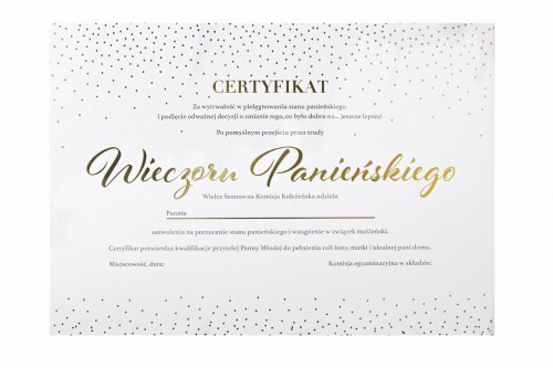 Certyfikat Wieczór Panieński Gold 128862.jpg