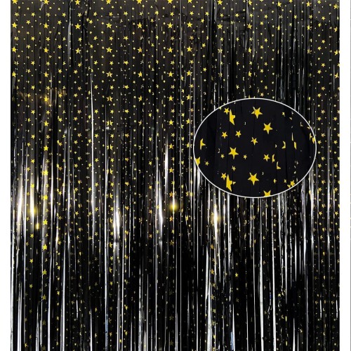 Czarna kurtyna w gwazdki złoty Title.jpg