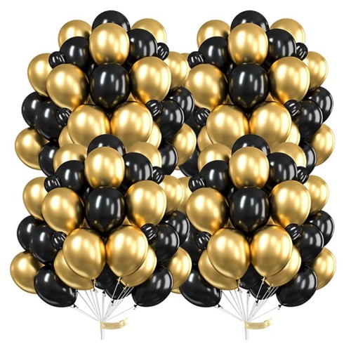 Balony-Zlote-i-Czarne-Metalik-na-Urodziny-100szt.jpg