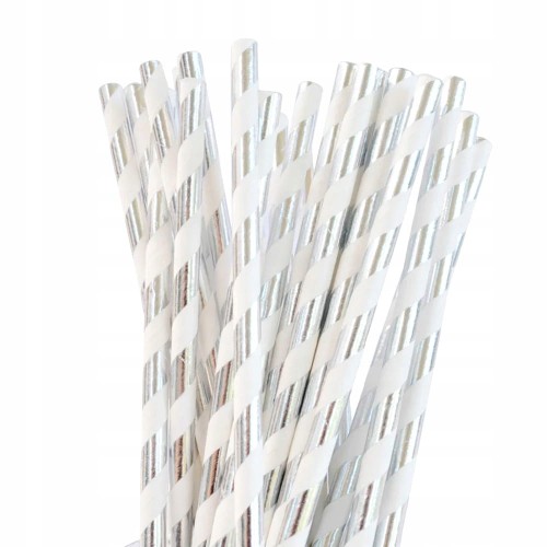 Slomki-Papierowe-w-paski-Srebrne-Silver-25szt.jpg