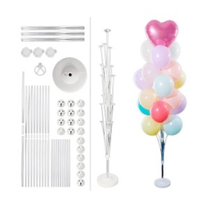 Duży stabilny stojak na balony 160cm na 19 balonów