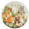 Leśni przyjaciele - talerzyki.jpg