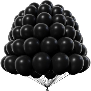 Balony profesjonalne Czarne Pastelowe Do Girland Urodziny 15cm 100 szt