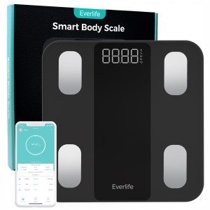 Smart waga łazienkowa analityczna Everlife z aplikacją po polsku (1)
