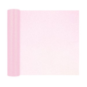 Tiul róż jasny brokatowy na rolce Dekoracja na Ślub Wesele Urodziny 30cm x 9m (1)