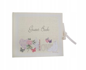 Księga Gości WITH LOVE -- 32 kartki - 21cm