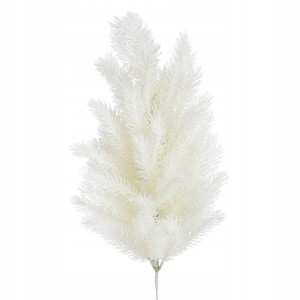 Duża Gałązka świąteczna iglasta brokatowa - 50cm