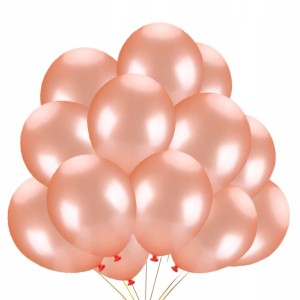 Balony Metaliczne -- 25szt -- 30cm - Rose Gold