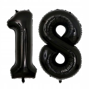 Balony Foliowe Cyfry 18 Urodziny - 80cm