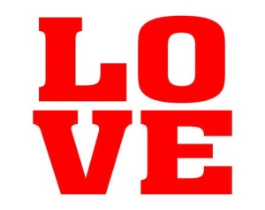 Naklejki na buty Love