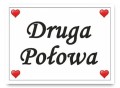 Naklejki na buty Druga połowa 2 szt_11080