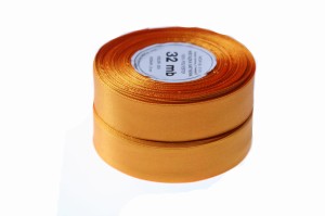 Wstążka satynowa Pomarańcz Jasny 50mm 32m