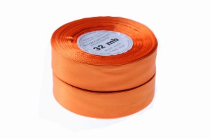 Wstążka satynowa Pomarańczowy 50mm 32m