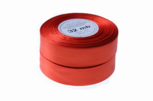 Wstążka satynowa Miedziany 6mm 32m