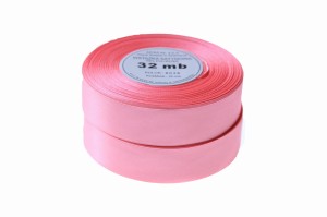 Wstążka satynowa  Róż Jasny 6mm 32m