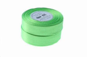 Wstążka satynowa Limonkowy 12mm 32m