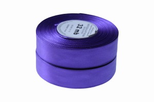 Wstążka satynowa Fiolet Ciemny  6mm 32m