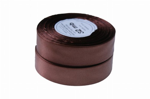 Wstążka satynowa Palisander 38mm 32m_13165