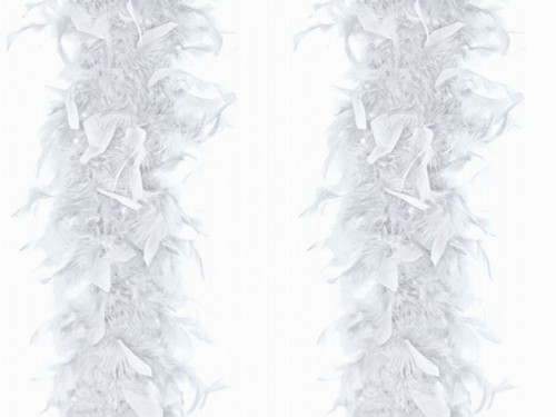 BOA Z PIÓR szal Łańcuch Girlanda 180cm na Choinkę_0