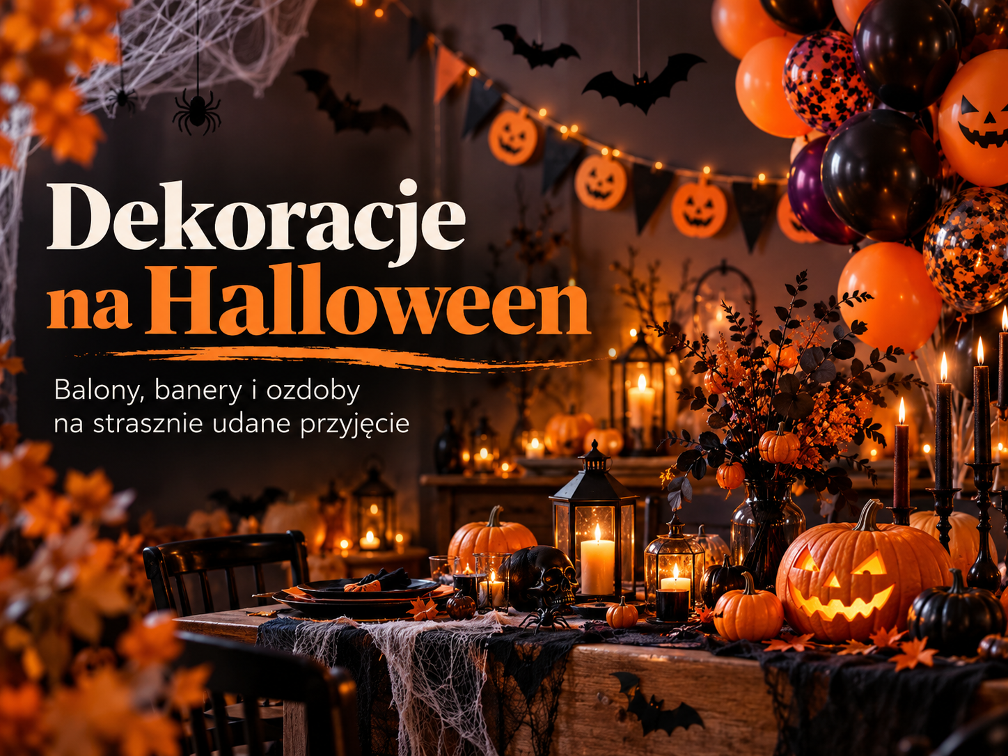 Dekoracje na Halloween